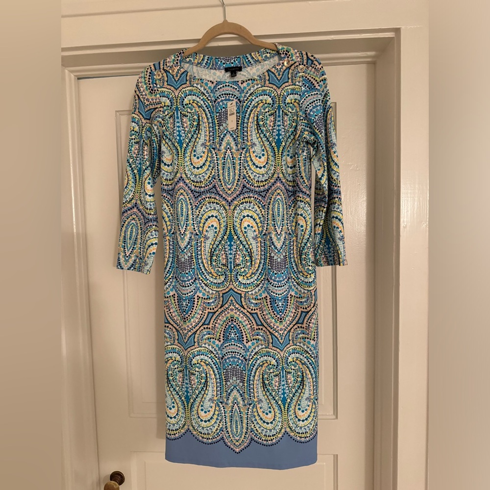 Talbots nylon dress size Small NWT
